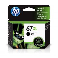 HP 67XL High Yield Black Ink Cartridge, 3YM57AN