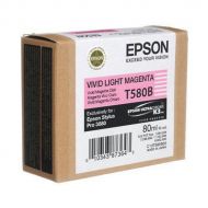 Original Epson T580B00 Light Magenta Ink Cartridge