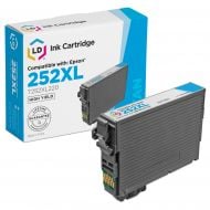 Remanufactured 252XL Cyan Ink Cartridge for Epson