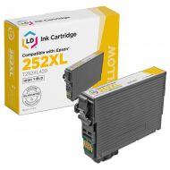 Remanufactured 252XL Yellow Ink Cartridge for Epson