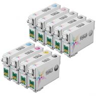Remanufactured T096 9 Piece Set of Ink for Epson