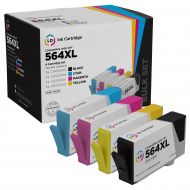 LD Compatible Set of 4 Ink Cartridges for HP 564XL