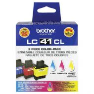 Brother LC413PKS Original Cyan / Magenta / Yellow Ink Cartridges 3-Pack