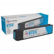 LD Compatible L0R98AN / 972X High Yield Cyan Ink for HP