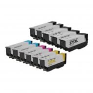 Remanufactured 273XL 11 Piece Set of Ink for Epson