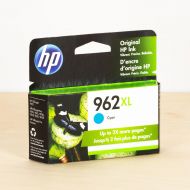 HP 962XL High Yield Cyan Ink Cartridge, 3JA00AN