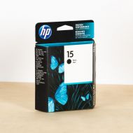 Original HP 15 Ink Cartridge, Black C6615DN