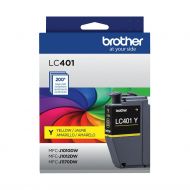 OEM Brother LC401Y Yellow Ink Cartridge
