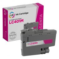 Comp Brother LC401M Magenta Ink Cartridge
