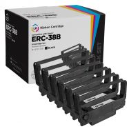 G&G Compatible Ink Ribbon Replacement for Epson ERC 30 34 38 Epson TM-U220A TM-U220B TM-U220D Black Ribbon Black, 6-Pack 