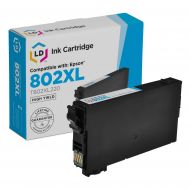 Remanufactured 802XL Cyan Ink Cartridge for Epson