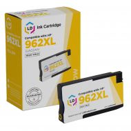 LD Remanufactured High Yield Yellow Ink Cartridge for HP 962XL (3JA02AN)
