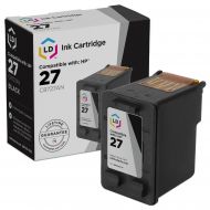 LD Remanufactured C8727AN / 27 Black Ink for HP
