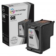 HP C9364WN (98) Black Remanufactured Ink Cartridges