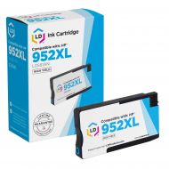 LD Remanufactured L0S61AN / 952XL High Yield Cyan Ink for HP