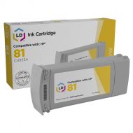 HP C4933A (81) Yellow Remanufactured Cartridge
