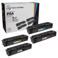 LD Compatible Replacement Toners for HP 215A: Bk, C, M, Y
