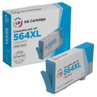 LD Compatible CB323WN / 564XL High Yield Cyan Ink for HP