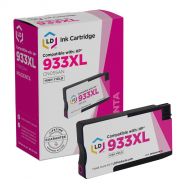 LD Compatible CN055AN / 933XL High Yield Magenta Ink for HP
