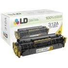 LD Remanufactured 312A Yellow Laser Toner for HP