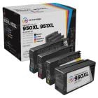 LD Compatible Set of 4 Ink Cartridges for HP 950XL & 951XL