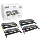 LD Remanufactured Replacement for HP 641A (Bk, C, M, Y) Toners