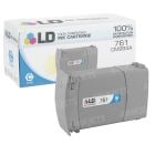 LD Remanufactured CM994A / 761 Cyan Ink for HP