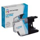 Compatible LC75C High Yield Cyan Ink for Brother
