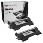 Brother Compatible HY TN450 2 Pack Bundle