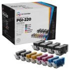 Canon PGI220 & CLI221 Compatible Ink Set of 12
