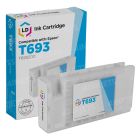Remanufactured T693 Cyan Ink Cartridge for Epson
