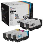 Remanufactured 410XL 5 Piece Set of Ink for Epson