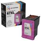 LD Remanufactured 3YM58AN 67XL High Yield Color Ink for HP