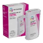 LD Remanufactured B3P20A 727XL High Yield Magenta Ink for HP