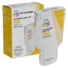 LD Remanufactured F9K15A 728 High Yield Yellow Ink for HP