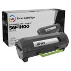 Compatible High Yield Black Toner for Lexmark 56F1H00