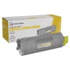 Compatible 43865717 HY Yellow Toner