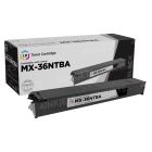 Compatible MX36NTBA Black Toner for Sharp