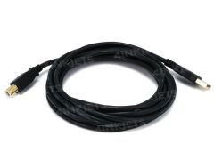 LD Products USB 2.0 Male to USB-B Male Printer Cable, 10 Foot