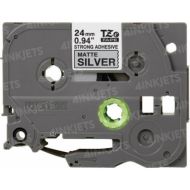 OEM Brother TZeS951 Black on Matte Silver Tape