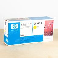 Original HP 502A Yellow Toner, Q6472A
