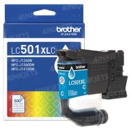 OEM Brother LC501XLC High Yield Cyan Ink Cartridge