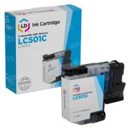 Compatible Brother LC501C Cyan Ink Cartridge