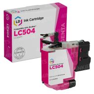 Compatible Brother LC504M Standard Yield Magenta Ink Cartridge