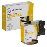 Compatible Brother LC504XL High Yield Yellow Ink Cartridge
