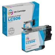 Compatible Brother LC506C Standard Yield Cyan Ink Cartridge