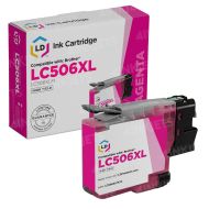 Compatible Brother LC506XL High Yield Magenta Ink Cartridge