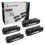 Compatible Canon 069H High Yield Toner Cartridge Set (Bk, C, M, Y)