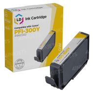 Comp Canon PFI-300Y Yellow Ink Cartridge 4196C002	