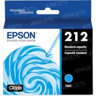 Original Epson 212 Cyan Ink Cartridge, T212220-S